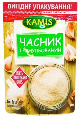 Часник гранульований Kamis 55 г